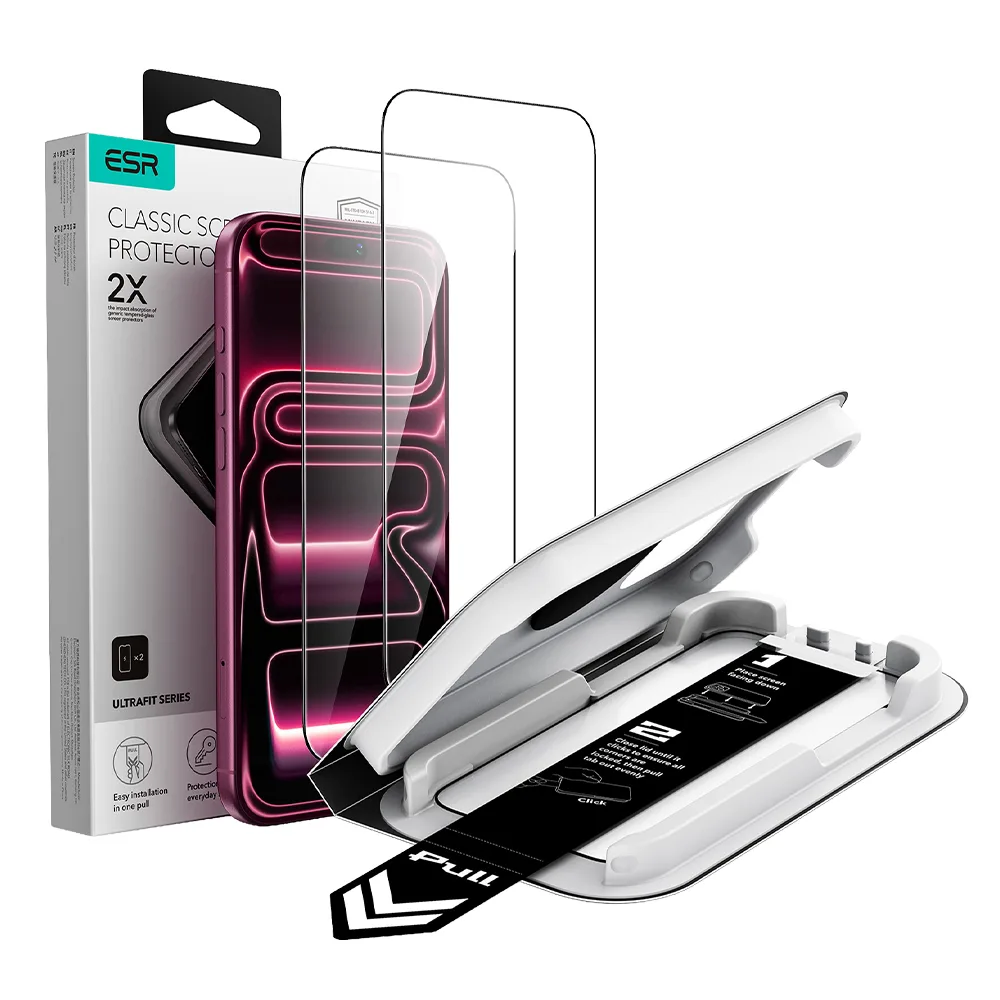ESR UltraFit Classic Screen Protector for iPhone 18 Pro (Clear)