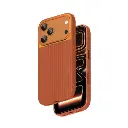 Smartix Ultraguard Silicone Magnetic Case for iPhone 17 Pro (Orange)
