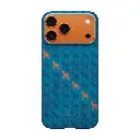 PITAKA  Happiness Rides In Edge Case for iPhone 17 Pro (Indigo）