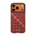 PITAKA Happiness Rides In  Edge Case for iPhone 17 Pro Max (Cinnabar Steed）