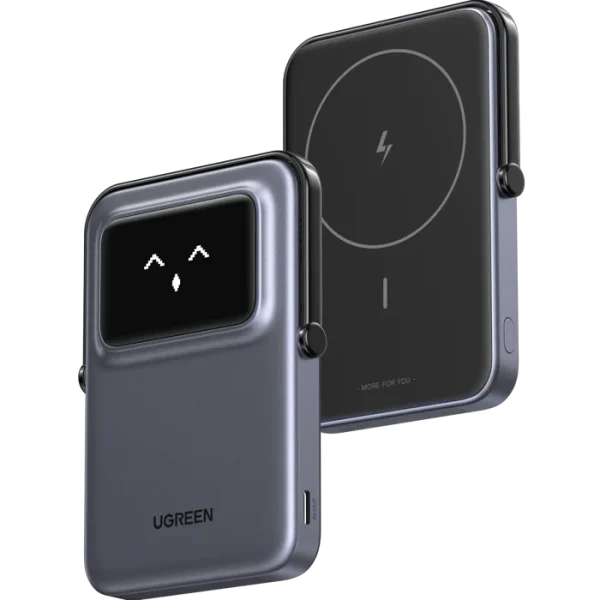 UGREEN Uno 5000mAh 20W Magnetic Wireless Power Bank (Black)