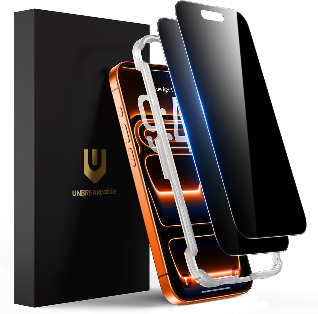 UNBREAKcable SCreen Protector for iPhone 17 Pro Max (Privacy)