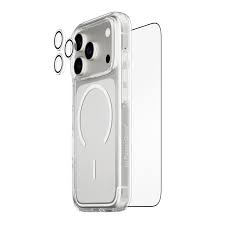 CARE by PanzerGlass 3-in-1 Combat Bundle for iPhone 17 Pro Max (Clear)