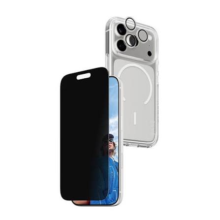 CARE by PanzerGlass 3-in-1 Bundle for iPhone 17 Pro (Privacy)