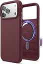 Elago Magnetic Silicone Case for iPhone 17 Pro/18 Pro (Burgandy)