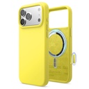 Elago Magnetic Silicone Case for iPhone 17 Pro Max/18 Pro Max (Neon Yellow)