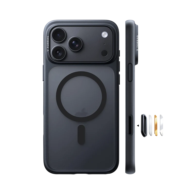 Torras OriginFit-Mag Case for iPhone 18 Pro Max (Black)