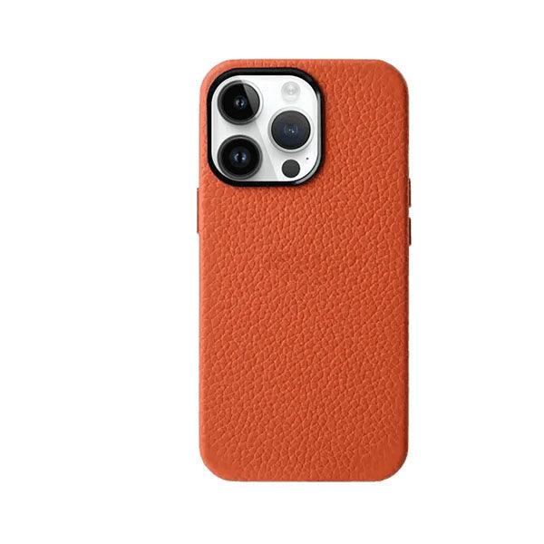 Melkco Origin Paris Magsafe Leather Case For iPhone 14 Pro Max (Orange)