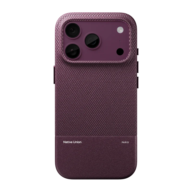 Native Union (RE) Classic Case for iPhone 17 Pro Max/18 Pro Max (Burgundy)