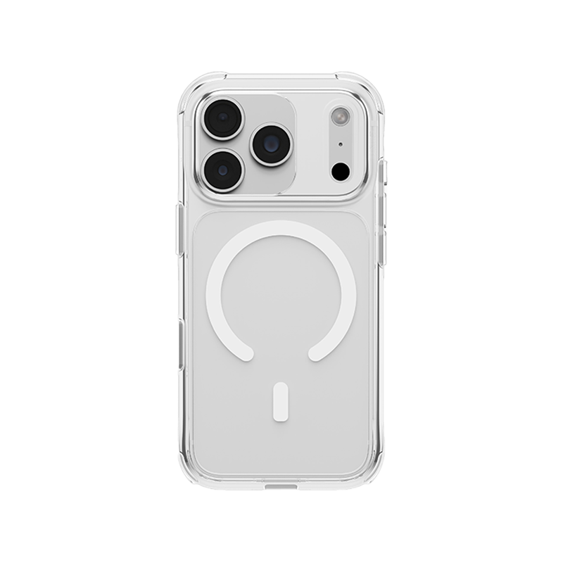 UNIQ Hybrid Magclick Charging Lifepro Xtreme Case for iPhone 18 Pro (Crystal Clear)