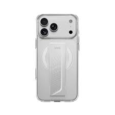 UNIQ Hybrid Magclick Charging Heldro Air Case for iPhone 18 Pro (Lucent Clear)