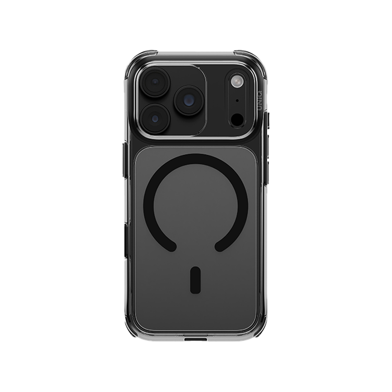 UNIQ Hybrid Magclick Charging Lifepro Xtreme Case for iPhone 18 Pro Max (Tinted Smoke)