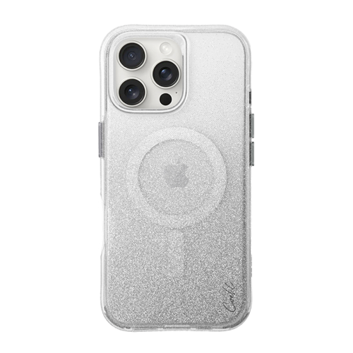 Uniq Coehl Lumino MagSafe Case for iPhone 16 Pro (Sparkling Silver)