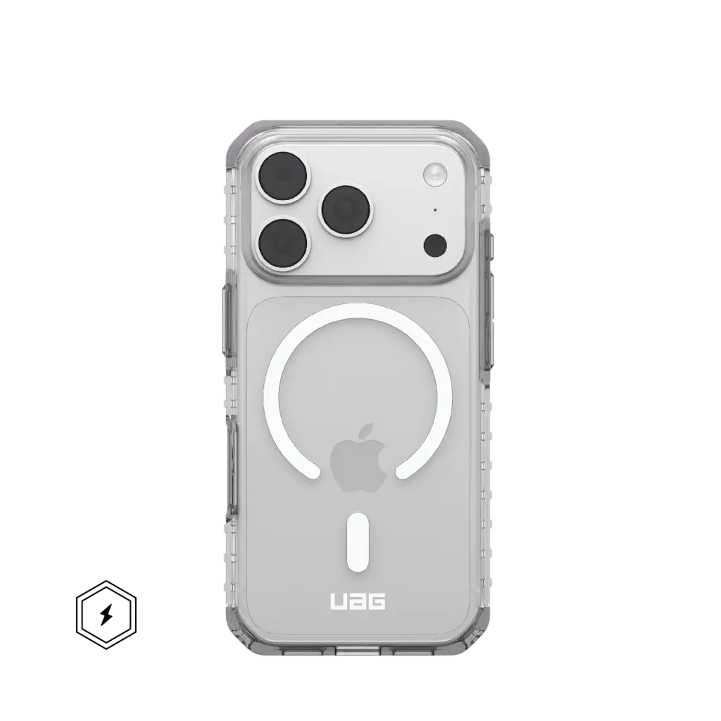 UAG Plyo LT Magsafe Case for iPhone 17 Pro/18 Pro (Ice/Smoke)
