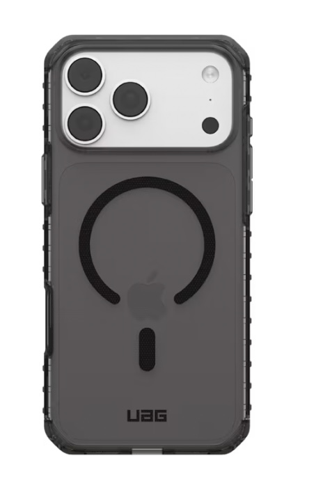 UAG Plyo LT Magsafe Case for iPhone 17 Pro Max/18 Pro Max (Ash/Black)