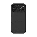 AULUMU Particle Vegan Leather Case for iPhone 18 Pro (Black)