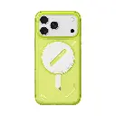 AULUMU Lumen Transparent Luminous Case for iPhone 18 Pro (Yellow Lemon)