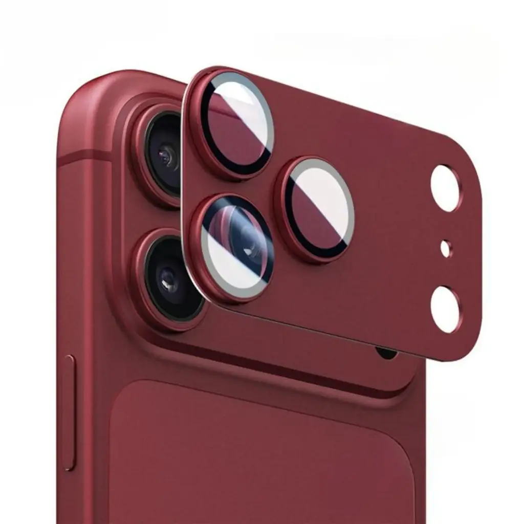 Phone Planet Camera Lens for iPhone 18 Pro Max ( Burgundy)