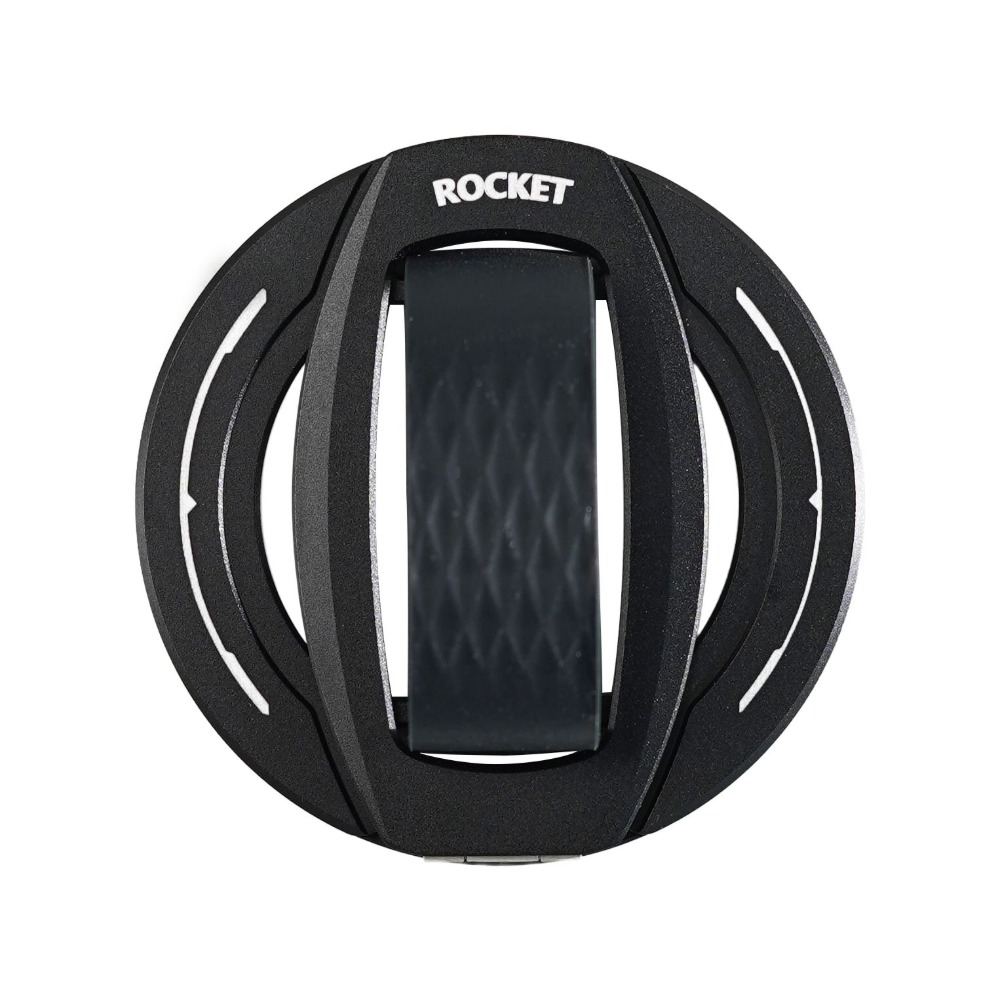 Rocket Magnetic Phone Grip With Stand Holder (Black)