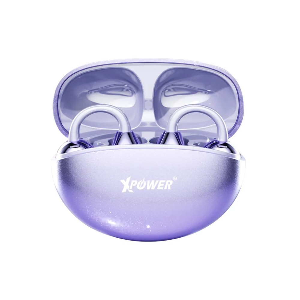 XPower PowerClip GL8 Ear Clip Wireless Earphones (Purple)