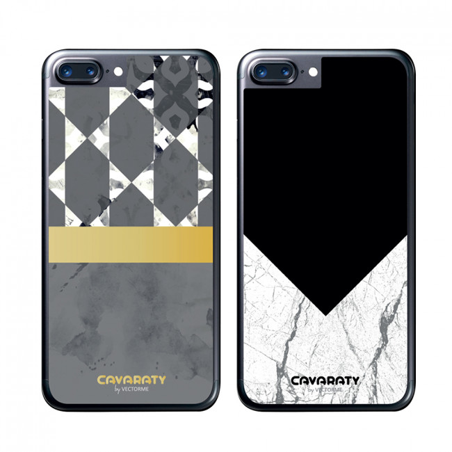 Kavy Back Sticker Skins 2X for iPhone Plus and 7 Plus