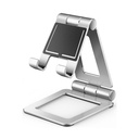 Universal Stand Adjustable Tablet Phone Holder (Silver)