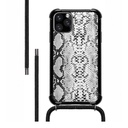 LOOKABE Necklace Case for iPhone 11 Pro (Black/Snake)