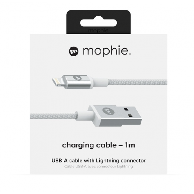 Mophie USB-A to Lightning Cable 1M White