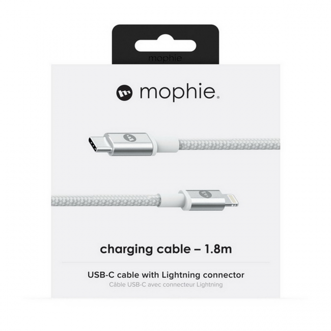 Mophie USB-C to Lightning Cable 1.8M White