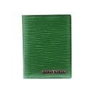 GoldBlack Passport Cover (Unico Green)