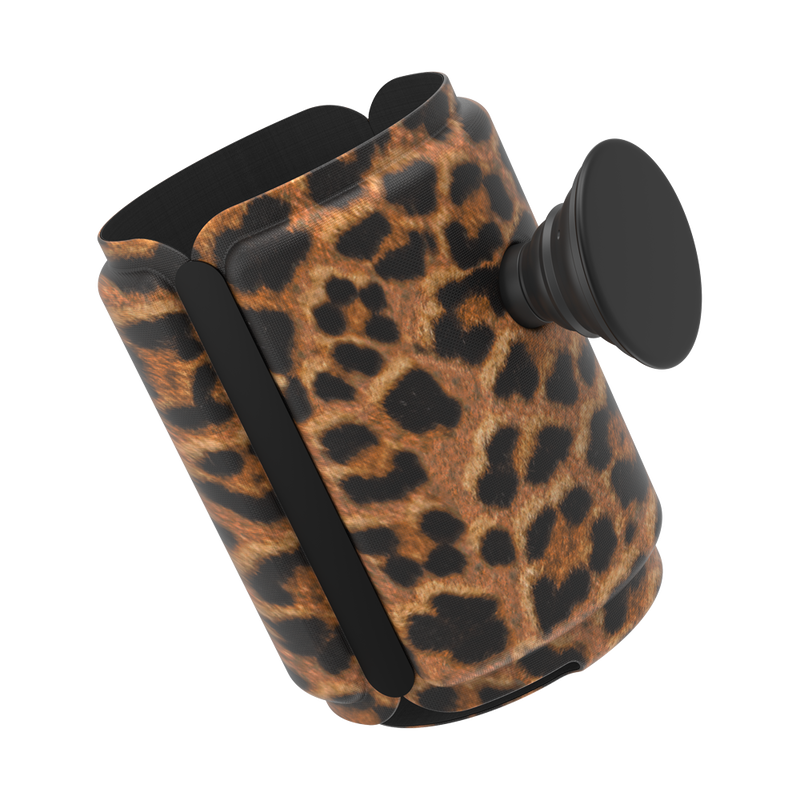 Popsockets PopThirst Can Holder With Swappable Grip (Leopard Prowl)