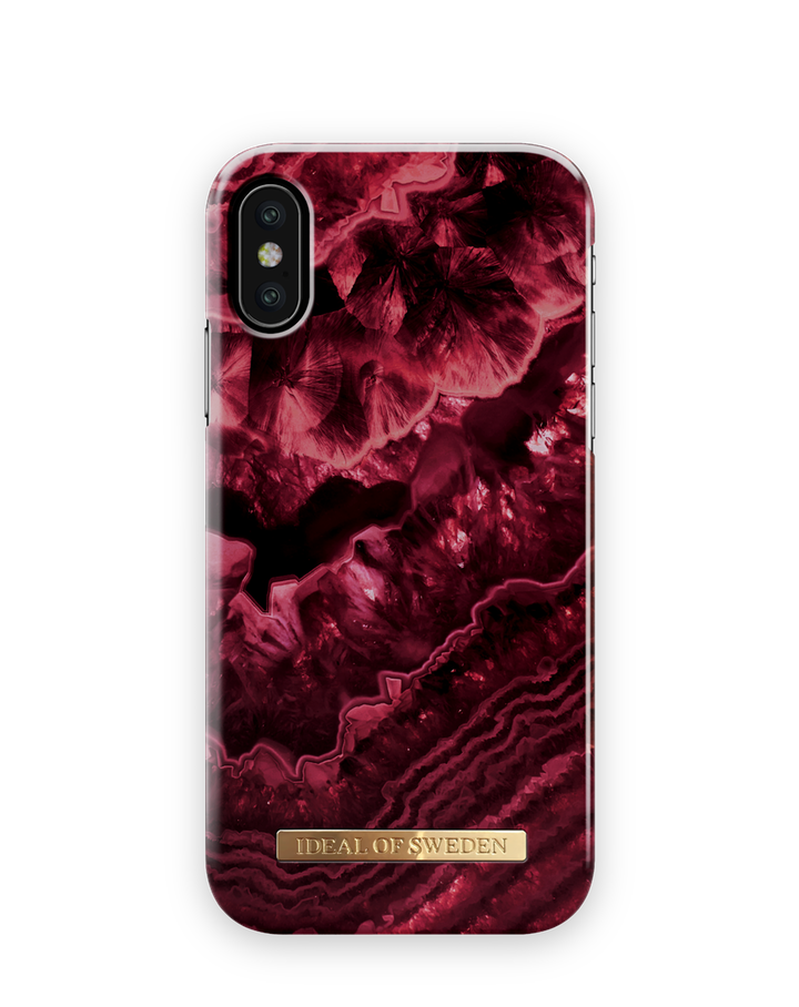 Ideal of Sweden Luxe for iPhone X/Xs(Claret Agate)