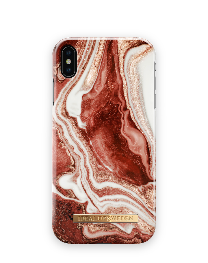 Ideal of Sweden for iPhone Xs Max (Golden Rusty Marble) 