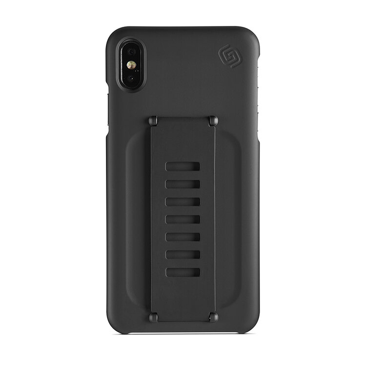 Grip2u Slim Case for iPhone Xs Max (Charcoal)