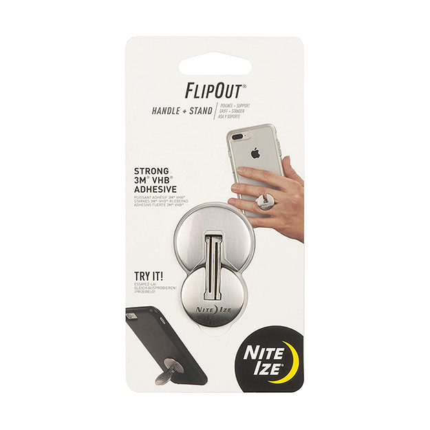Nite Ize FlipOut Handle and Stand (Stainless Steel)