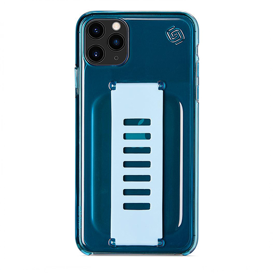 Grip2u Slim Cover for iPhone 11 Pro Max (Neon Blue)