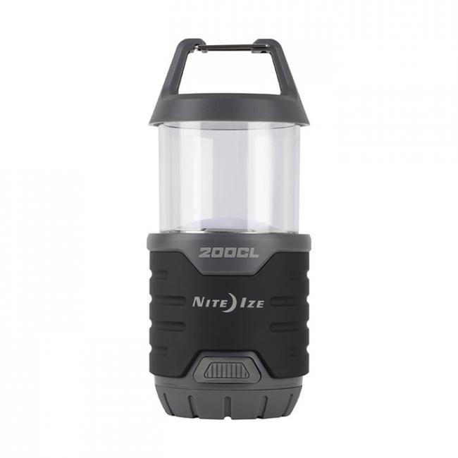 نايت ايزي 3 في 1 مصباح مع فلاش اضائة 200 شمعة (اسود)