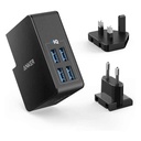 Anker PowerPort 4 Lite Charger (Black)