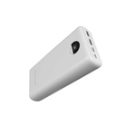 باورلوجي شاحن كويك تشارج المتنقل - 30000 مللي أمبير - بي دي 45 واط (أبيض)