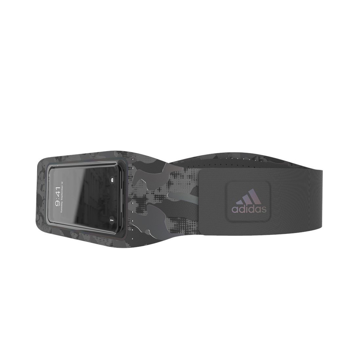 [35010] Adidas Universal Sports Belt Phone Holder L (Camo Black)