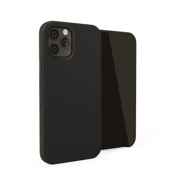 Pipetto Magnetic Leather for iPhone 12 Pro Max (Black)