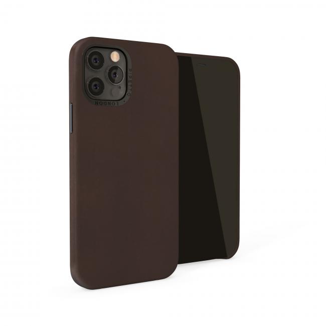 Pipetto Magnetic Leather for iPhone 12 Pro Max (Brown)