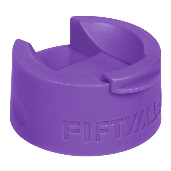 Fifty Fifty wide Mouth Flip Top Lid (Purple)