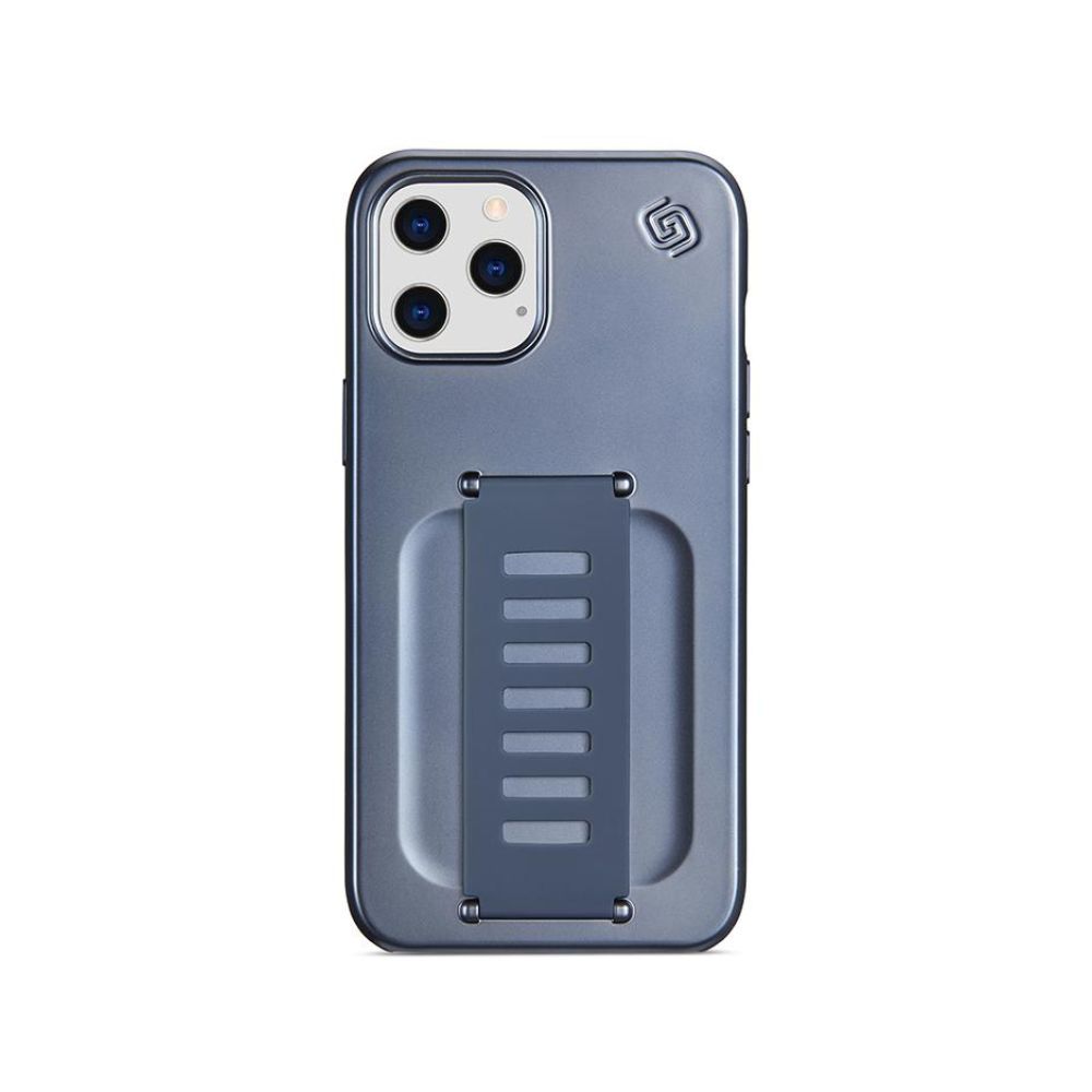Grip2u SLIM for iPhone 12/12 Pro (Metallic Blue)