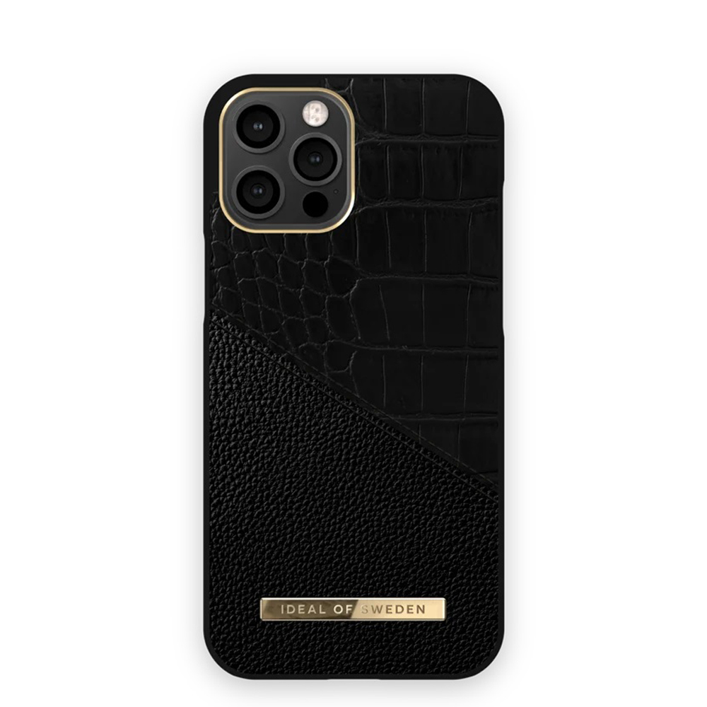 iDeal of Sweden Atelier for iPhone 12/12 Pro (Nightfall Croco)