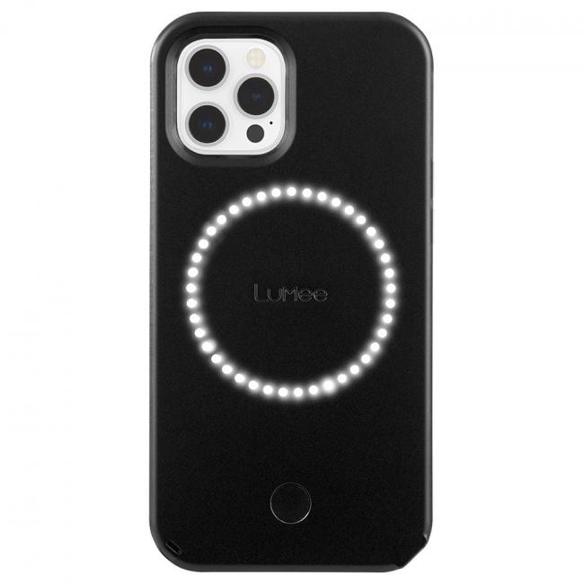 LuMee Halo Case iPhone 12 Pro Max (Matte Black)