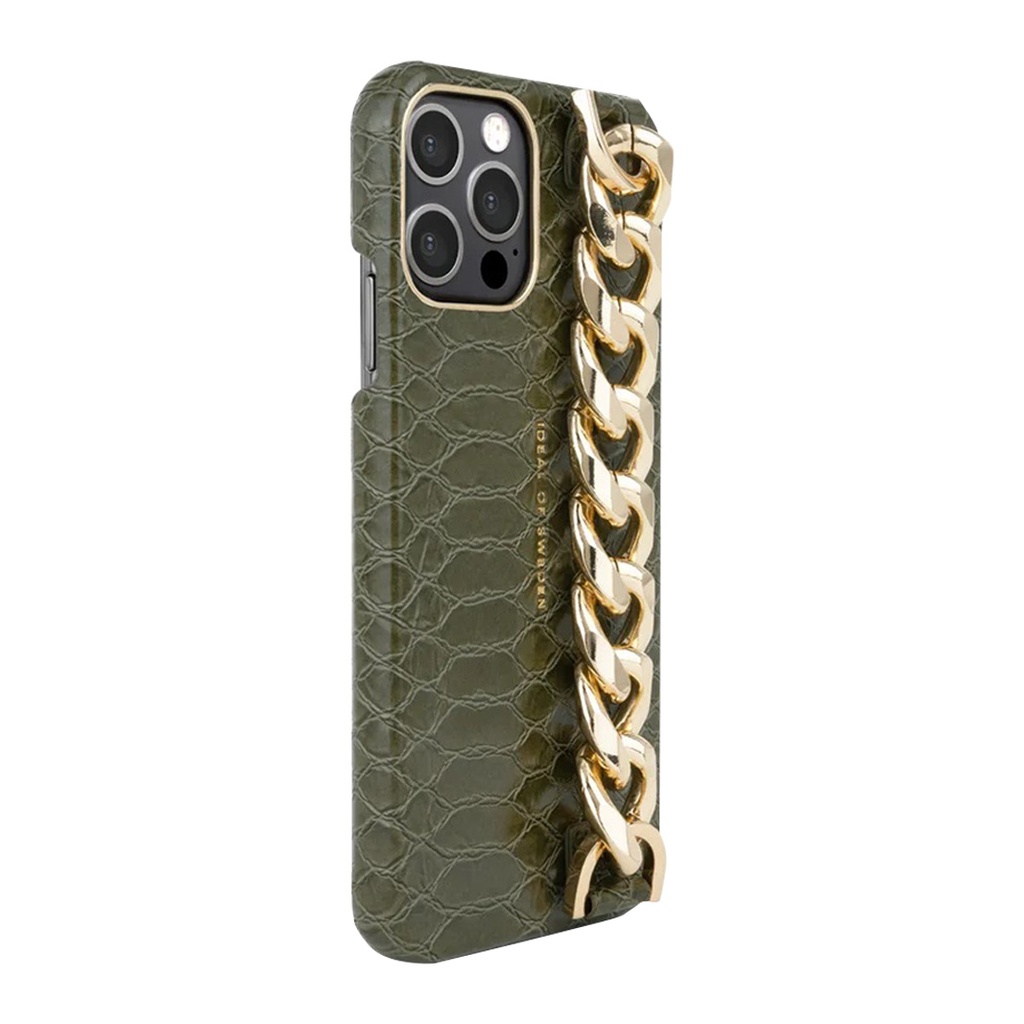 iDeal of Sweden Statement for iPhone 12 Pro Max (Green Snake)