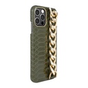 iDeal of Sweden Statement for iPhone 12 Pro Max (Green Snake)