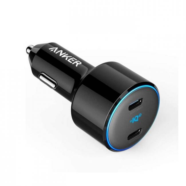 [A2725H11] Anker PowerDrive+ III Duo - Black 48W & PIQ 3 (Black)