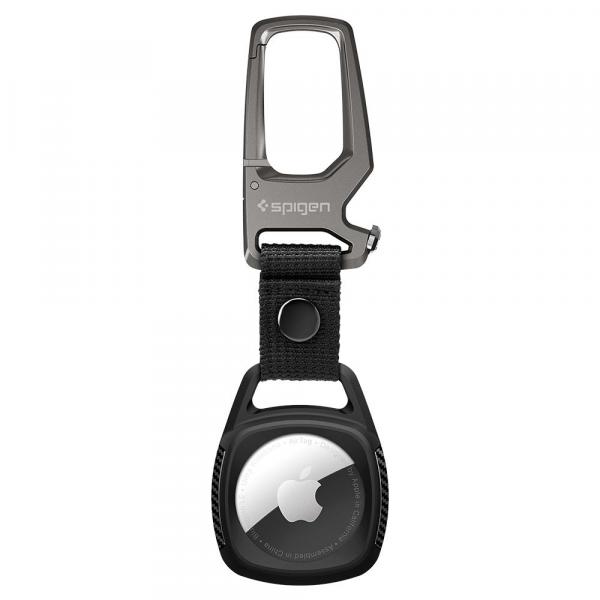 [AMP01565] Spigen Rugged Armor Case for AirTag (Black)